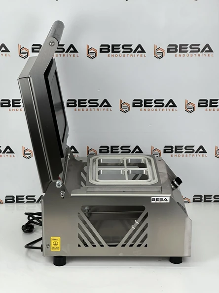 Dört Bölmeli Paslanmaz Tabak Ve Kase Kapatma Makinesi - 3