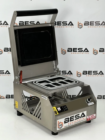 Altı Gözlü Paslanmaz Tabak Ve Kase Kapatma Makinesi - 2