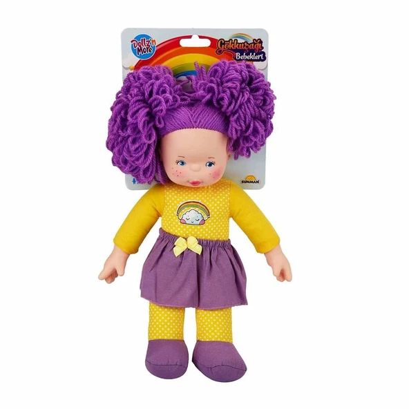 30012  Gökkuşağı Bebekleri 35 cm -Sunman - 1 adet stokta olan renk gönderilir - 3