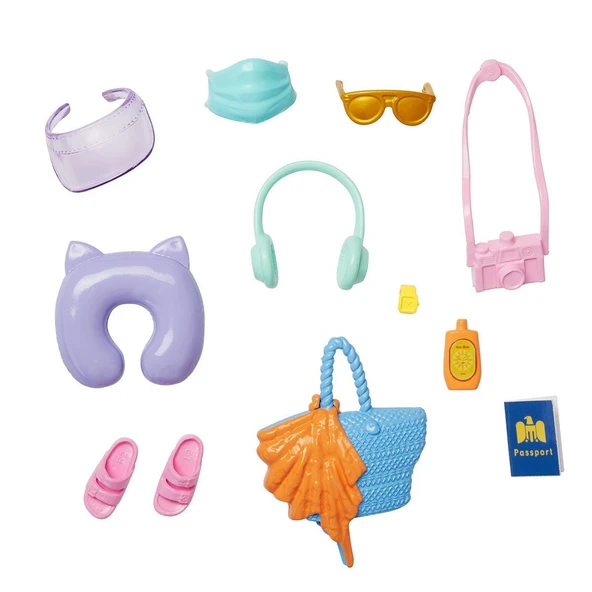 GWD98 Barbie'nin Moda Aksesuarları Paketleri / Asorti Seçilemez. - 5