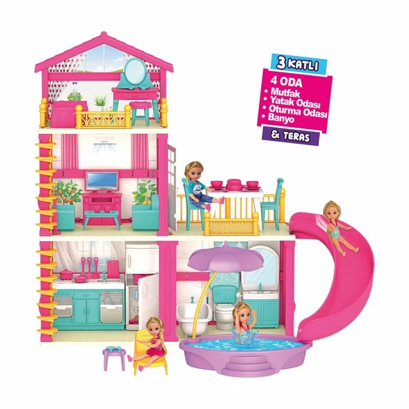 03742 Lola'nın Tatil Evi -Fentoys - 3