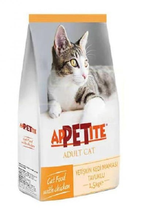 Appetite Tavuklu Yetişkin Kuru Kedi Maması 1,5 kg
