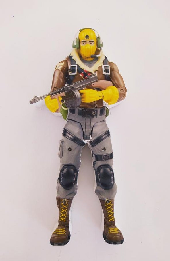 Fortnite Raptor Ahşap Led Pano Gece Lambası Biblo Ahşap Masa Dekor - 2