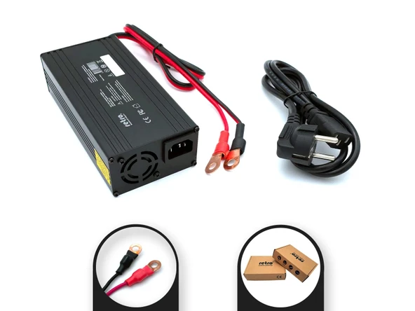RETRO 14.6V 20A 292W LiFePO4 Batarya Şarj Adaptörü RPA-AC348