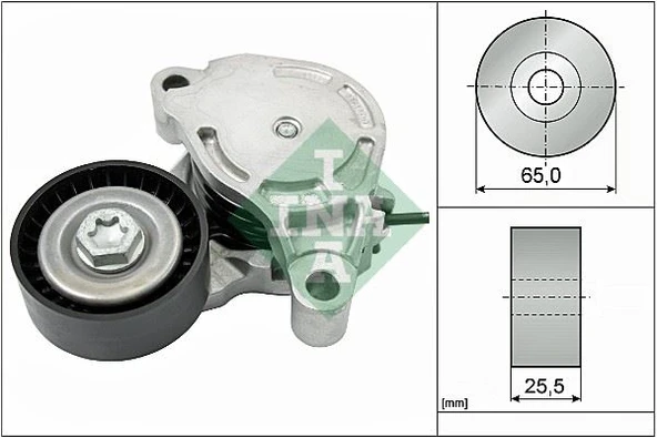 ALTERNATÖR GERGİ RULMANI BMW F39 F45 F46 F48 MINI F54 F55 F56 F57 F60