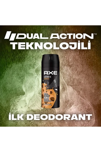 Axe Leather + Cookies Deodorant Sprey 150 ml - 3