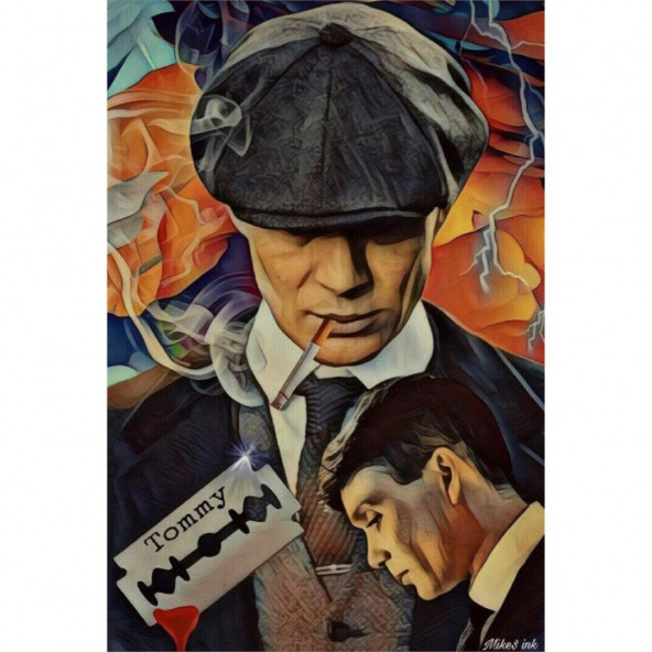 Thomas Shelby Sayılarla Boyama Seti - 1
