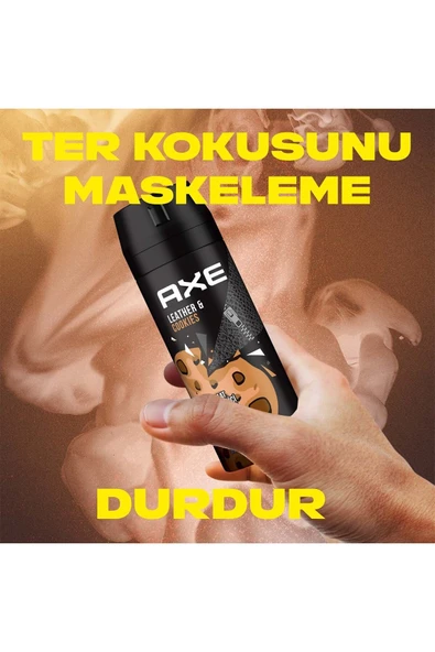 Axe Leather + Cookies Deodorant Sprey 150 ml - 4