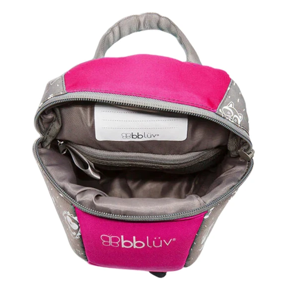 Bblüv Pakö Mini Sırt Çantası ve Yürüme Kayışı  Pembe - 8