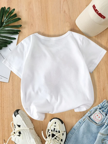 Unisex Eteinal Light Baskılı PamukluTshirt - 2