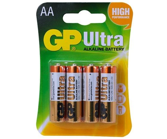 GP 15AU-2U4 Alkalin Kalem Pil 4 lü