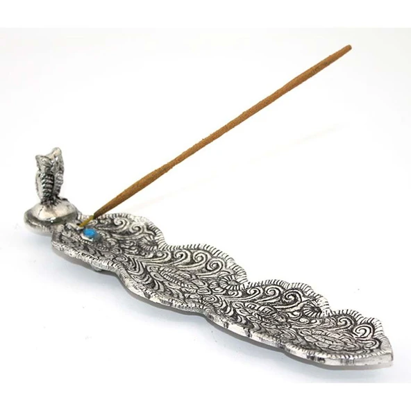 Metal Kayık Baykuş Tasarımı Tütsülük ürün görseli