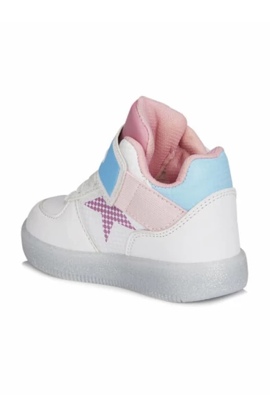 Vicco Magic 220.P20K.106  Kız Çocuk Işıklı Spor Bot Beyaz-Pembe 26-30 - 3