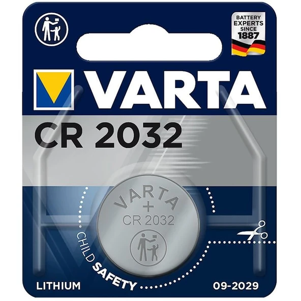 Varta CR 2032 3 Volt Tekli Lityum Pil