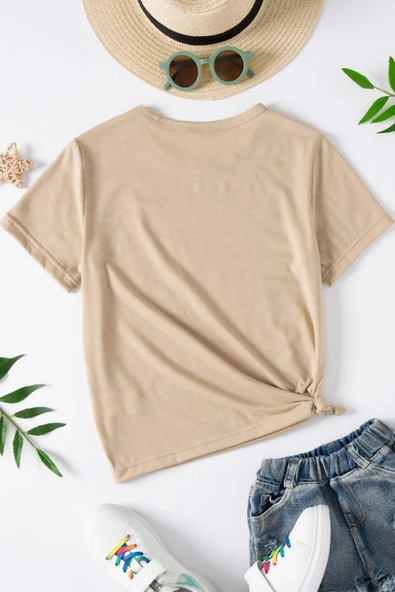 Çocuk Kafadar Ayılar Baskılı Pamuklu Tshirt - Resim 8