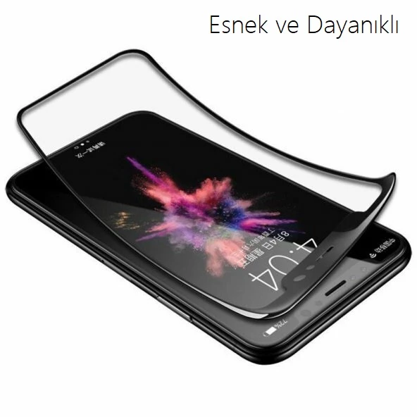 Bufalo General Mobile GM 21 Plus Ekran Koruyucu 6D Nano Tam Kaplayan Siyah - 7