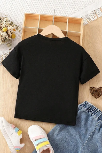 Çocuk True Of Baskılı Pamuklu Tshirt - Resim 3