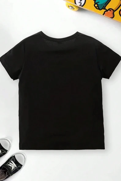 Çocuk Seren Dipity Baskılı Pamuklu Tshirt - 3