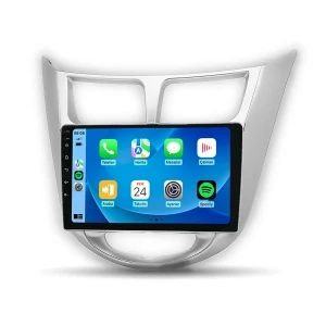 Hyundai Accent Blue 2010-2019 Gri 2GB Ram 32GB Hafıza 4 Çekirdek Carplay Kamera Android Multimedya