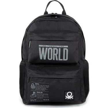 UNITED COLOR OF BENETTON SIRT CANTA SIYAH 03829