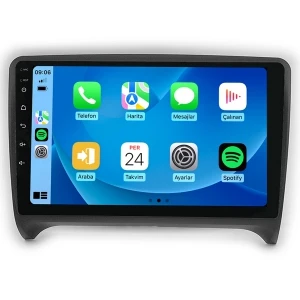 Audi TT 2006-2014 4GB Ram 32GB Hafıza 4 Çekirdek Carplay Kamera Android Multimedya