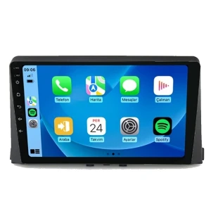 Citroen Berlingo 2019-2024 6GB Ram 64GB Hafıza 8 Çekirdek Carplay Kamera Android Multimedya