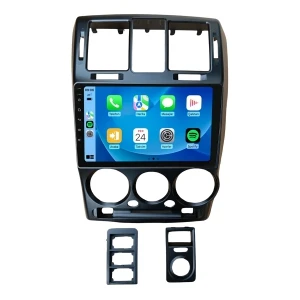 Hyundai Getz Siyah 2003-2011 6GB Ram 128GB Hafıza 8 Çekirdek Carplay Kamera Android Multimedya