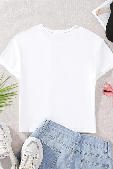 Çocuk Oyuncak Ayı Baskılı Pamuklu Tshirt - 2