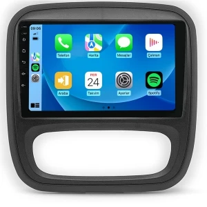 Renault Trafic 2015-2021 8GB Ram 128GB Hafıza 8 Çekirdek Carplay Kamera Android Multimedya