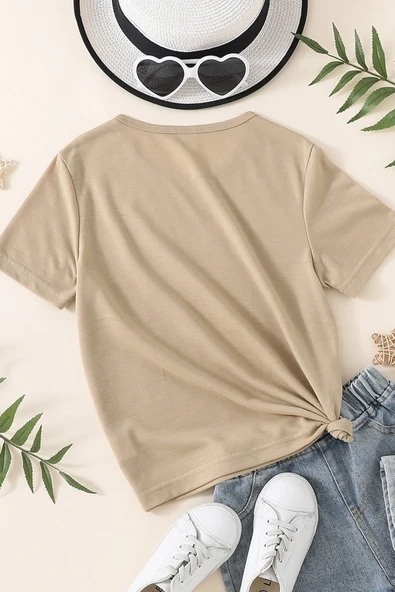 Çocuk Sleep Panda Baskılı Pamuklu Tshirt - 8
