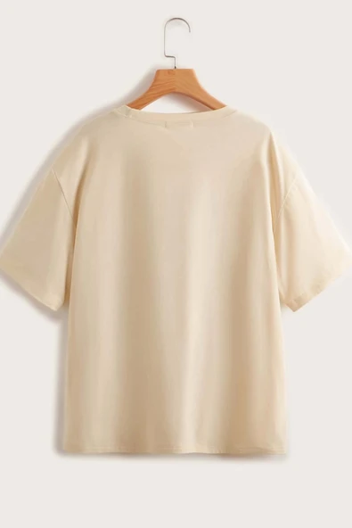 Çocuk Oyuncak Ayı Baskılı Pamuklu Tshirt - 4