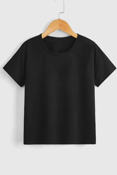 Çocuk Butterfly & Letter Graphic Pamuklu Tshirt - Resim 2