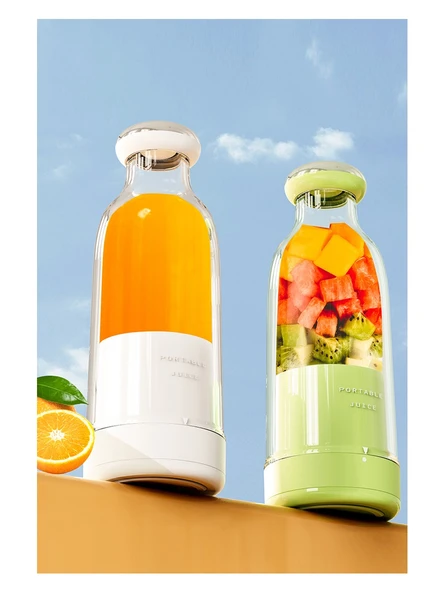 Wrapsol Smoothie Blender 300ML Yeşil - 2