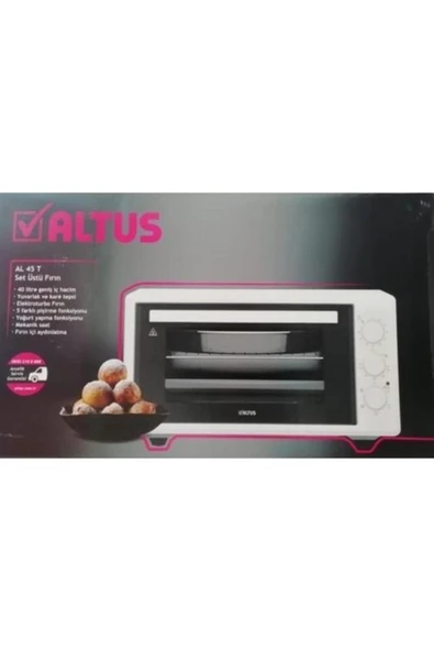Al 45 T 40 Lt Beyaz Midi Fırın - 4