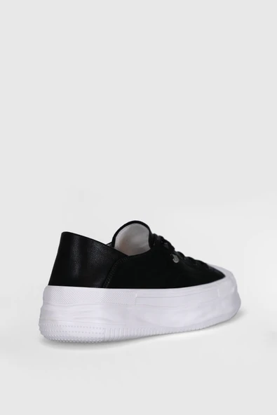 Lufian Annabel Kadın Sneaker Ayakkabı Siyah 121230014 - 7