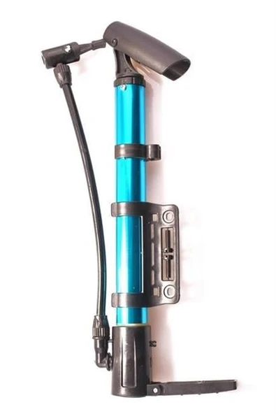 BUFFER® Katlanabilir Portatif Bisiklet Motorsiklet Top Şişirme Pompası - 7