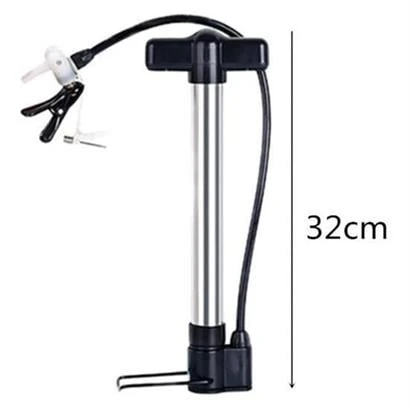 BUFFER® Katlanabilir Portatif Bisiklet Motorsiklet Top Şişirme Pompası - 3