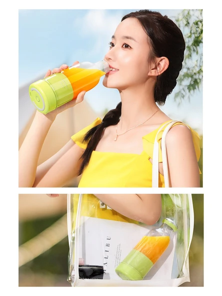 Wrapsol Smoothie Blender 300ML Green - 5