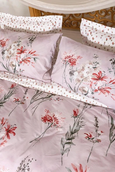 Altınbaşak Creaforce Raina Anew Çift Kişilik Nevresim Takımı - Resim 4