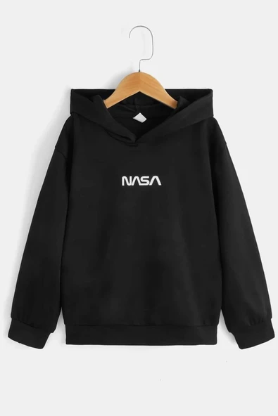 Çocuk Nasa Baskılı Sweatshirt
