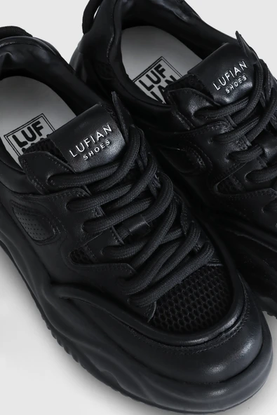 Lufian Gemba Kadın Sneaker Spor Ayakkabı Siyah 121230021 - 3