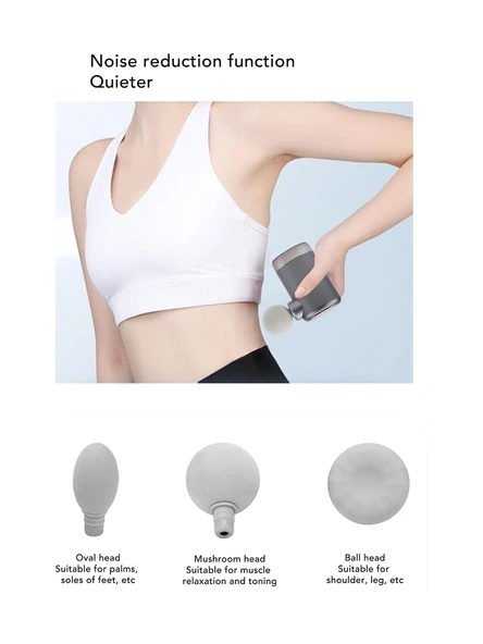 Wrapsol Mını Massage Gun (Blue) - 3