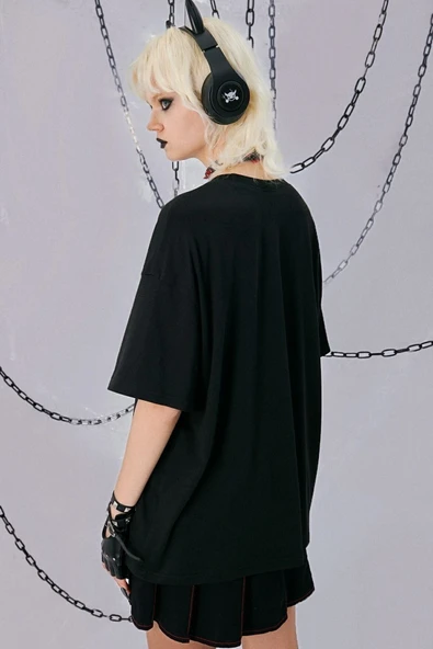 Unisex Ken Kaneki Baskılı T-shirt - 8