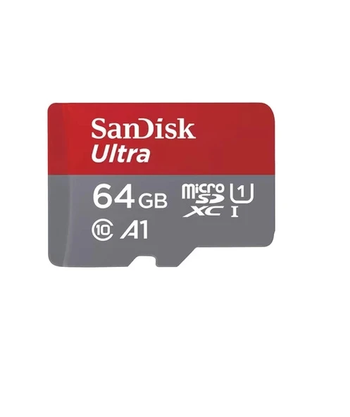 SanDisk Ultra SDSQUAB-064G-GN6MN Class 10 UHS-I U1 A1 64 GB Micro SD Kart 140 mbs
