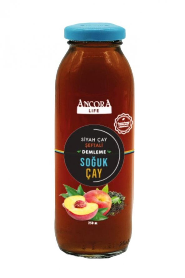 Ancora Seftali Aromalı Demleme Soğuk Çay 250ml