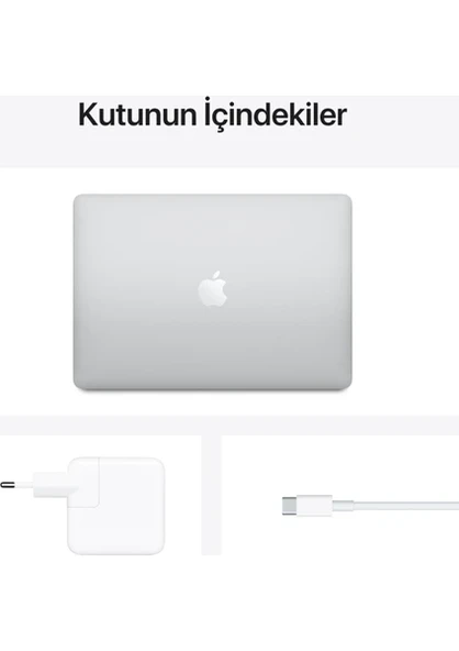 APPLE MACBOOK AİR M1 8GB RAM 256GB SSD 13.3'' GÜMÜŞ - Resim 6