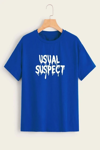Unisex Suspect Tasarım Tshirt - 4