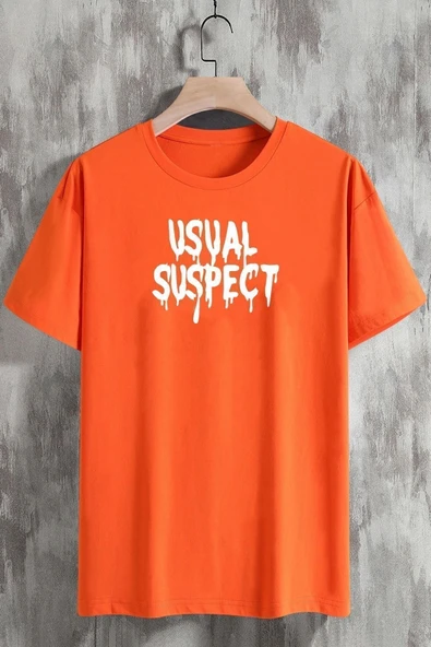 Unisex Suspect Tasarım Tshirt - 3
