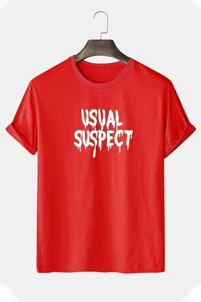 Unisex Suspect Tasarım Tshirt