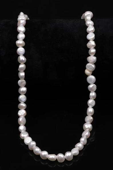 İnci Doğal Taş Dizi 6 mm Şekilsiz Kesim - Resim 2